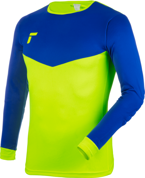 Reusch Match Longsleeve Padded 5111700 2199 blue yellow front